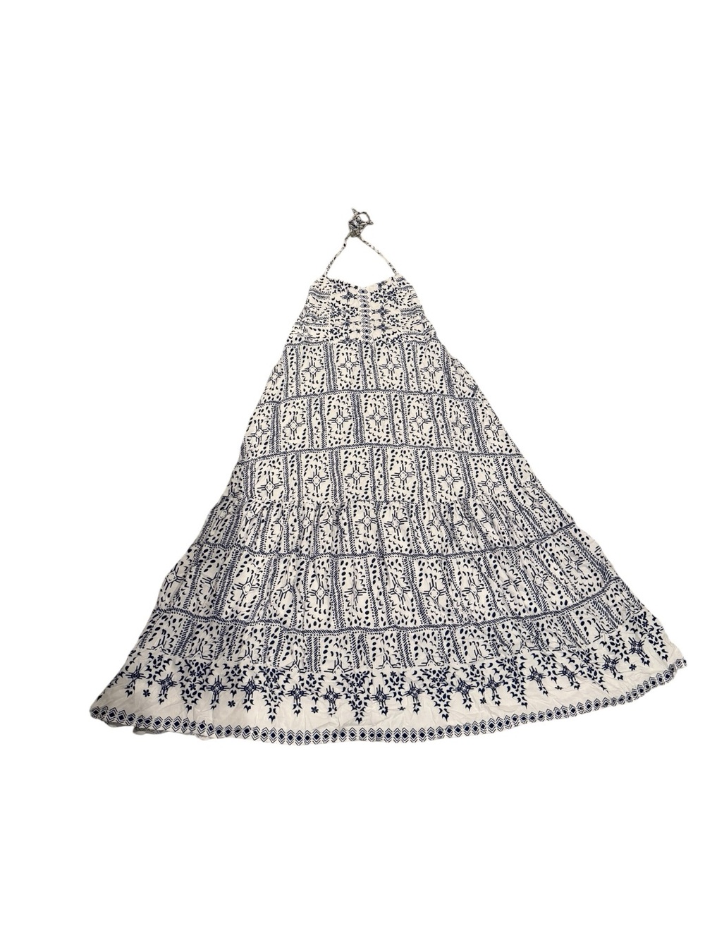 Cupshe Geometric Print Halter Neck Maxi Dress - Picture 3 of 12